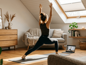 Do you exercise at home? See how blinds and pleated blinds can improve your workout comfort.