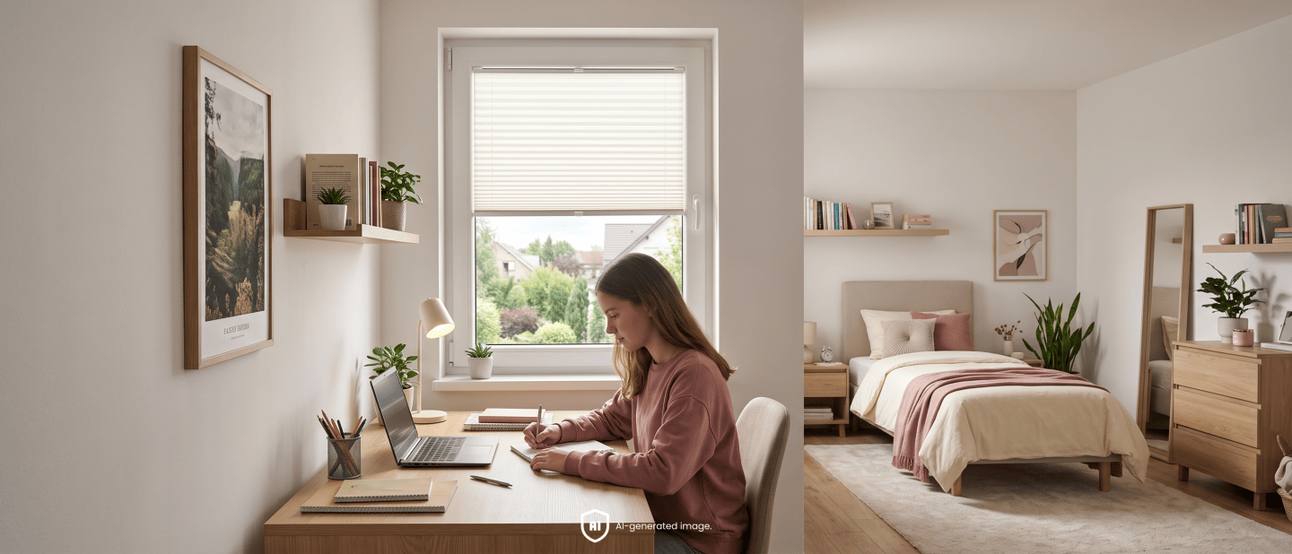 Teenager’s room – how to combine privacy, studying and relaxation?