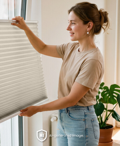Moving home – can roller blinds or pleated blinds be reused in a new property?