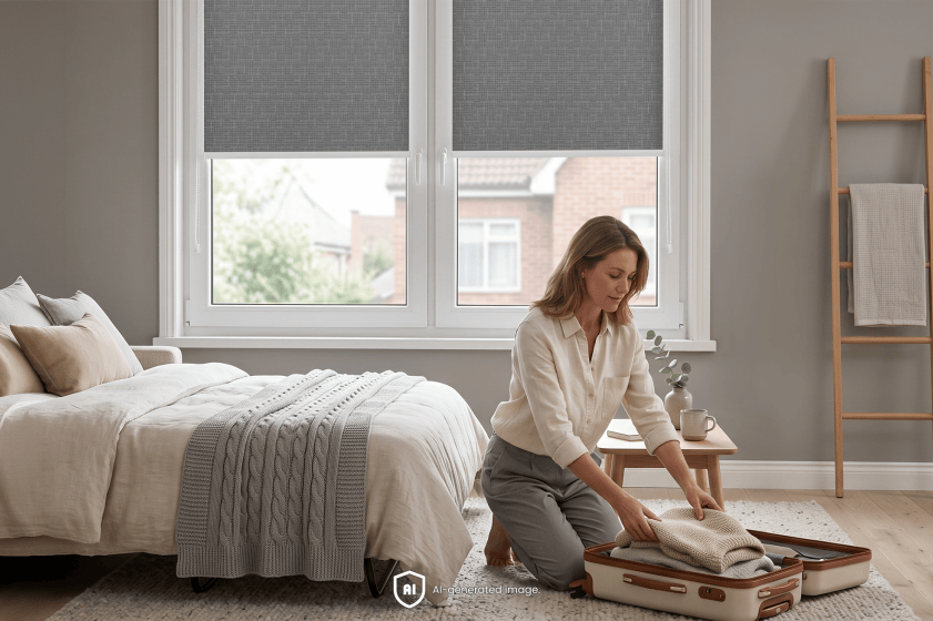 How can you prepare a guest room that is comfortable for everyone?