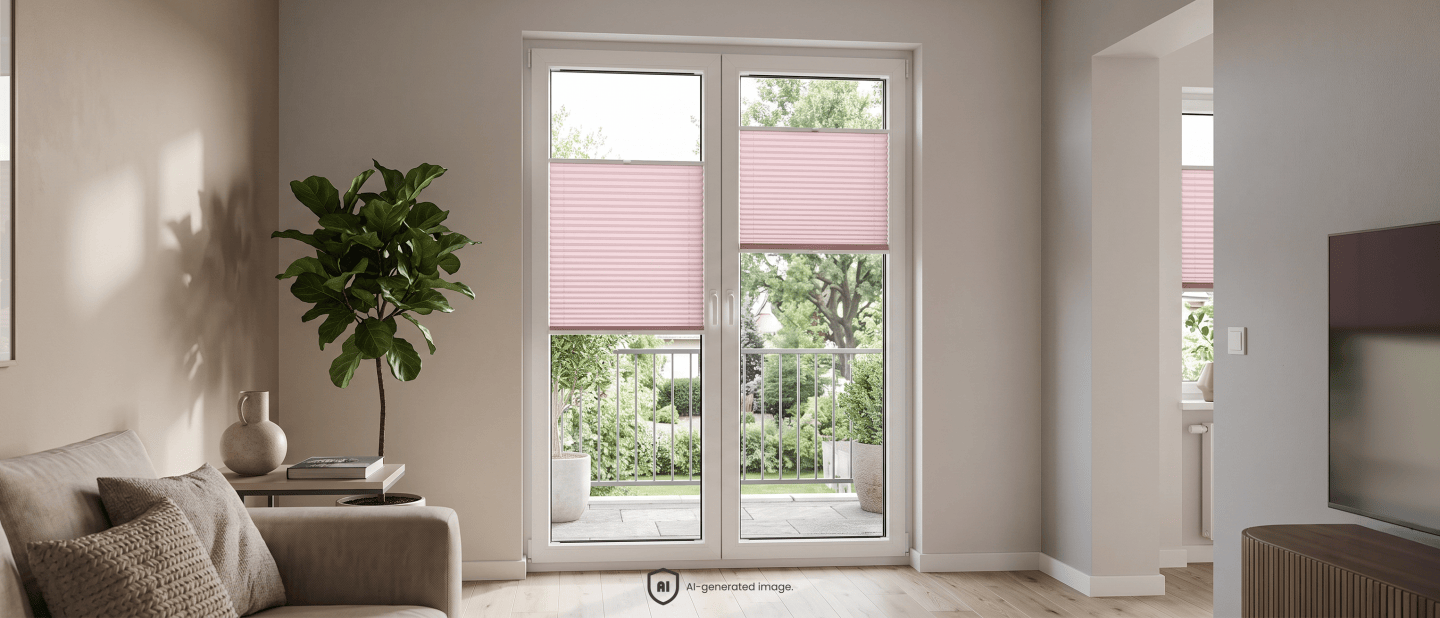 Balcony window – how to choose a practical window covering?