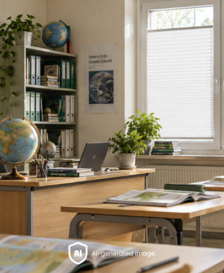 How can you design a school space to provide students with comfortable learning conditions?