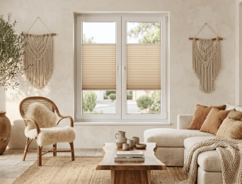 Boho-style interior – natural materials, lightness and a cosy atmosphere.