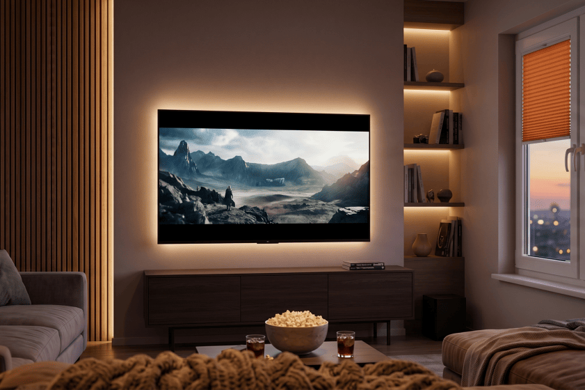 Home cinema – how to arrange a living room for watching films?