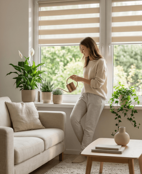 Plants by the window – how to choose the perfect spot for them in your home?