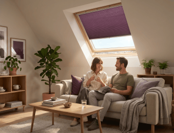 Heat in the attic – which coverings should you choose for roof windows?