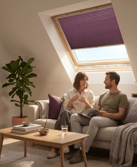 Heat in the attic – which coverings should you choose for roof windows?