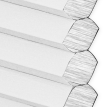 White-Grey Honeycomb Blinds