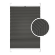 Anthracite Window Pleated Blind