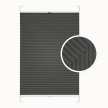 Anthracite Window Pleated Blind