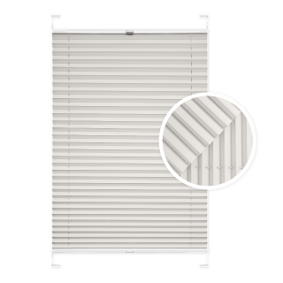 Ash Grey Window Pleated Blind
