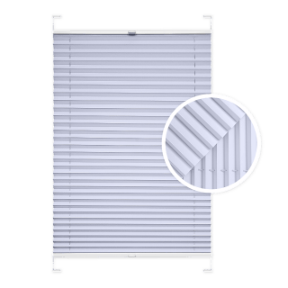 Dove Grey Window Pleated Blind