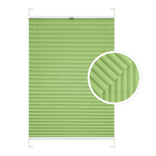 Pistachio Window Pleated Blind