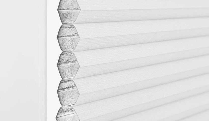 Plisa Okienna Honeycomb Szaro-Biała