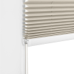 Cream Blackout Pleated Blind