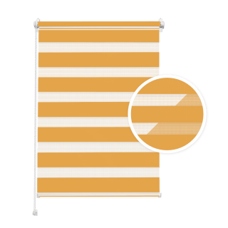 Pastel Orange Day and Night Blind