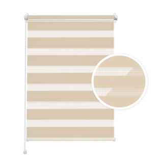 Beige Day and Night Blind