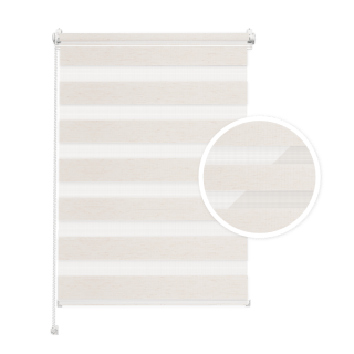 Cream Day and Night Blind