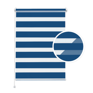 Dark Blue Day and Night Blind