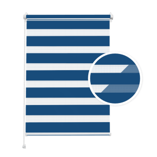 Dark Blue Day and Night Blind