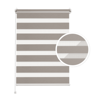 Dark Linen Day and Night Blind