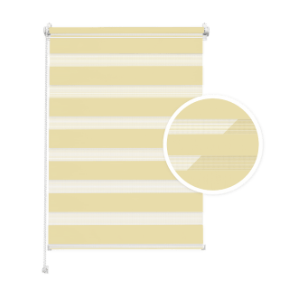 Pastel Yellow Day and Night Blind