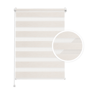 Cream Day and Night Blind