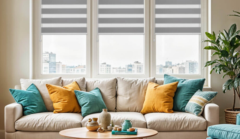 Marengo Grey Day and Night Blind