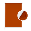 Orange Blackout Roller Blind (Double-Sided)
