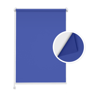 Blue Blackout Roller Blind (Double-Sided)