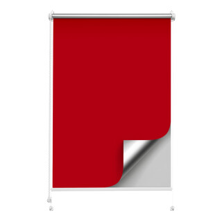 Roleta Zaciemniająca czerwona (silver)