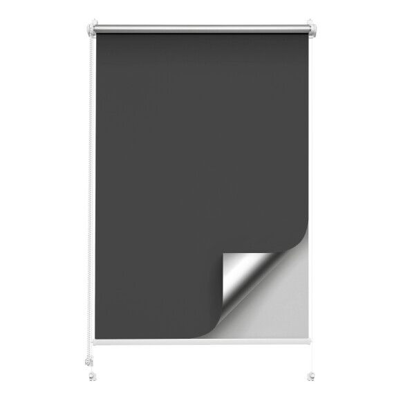 Roleta Zaciemniająca Grafitowa (silver)
