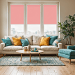 Pink Standard Roller Blind