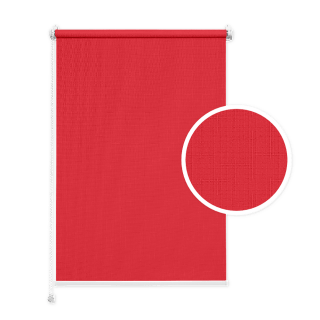 Red Standard Roller Blind