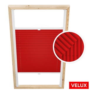 Red Skylight Blind for Velux