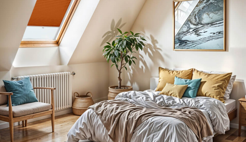 Plisa Dachowa Pomarańczowa Velux