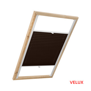 Plisa Dachowa Czekoladowa Velux