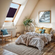 Plisa Dachowa Ciemnojagodowa Velux