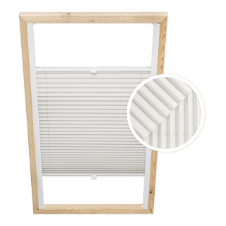 Pearl Custom Skylight Pleated Blind