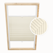 Beige Custom Skylight Pleated Blind