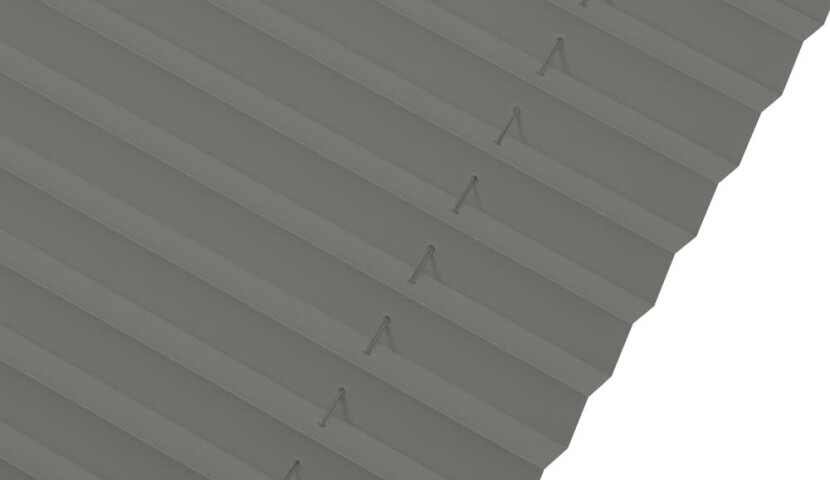 Plisa Dachowa Ciemnoszara Velux