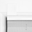 Self-Adhesive Mounting Kit for Pleated Blinds – 4 White Brackets A128