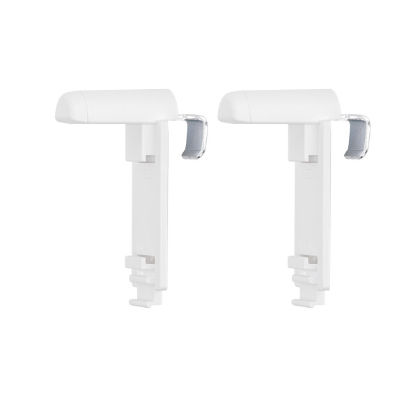 Premium No-Drill Mounting Brackets for Roller Blinds – 2 Pieces
